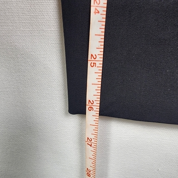 Lafayette 148 Cropped Bleecker Side Zip Straight Leg Dress Pants Size 4 - Picture 4 of 6